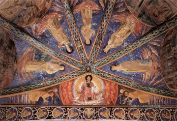  saint - Francis in der Glorie und Heiligen Benozzo Gozzoli